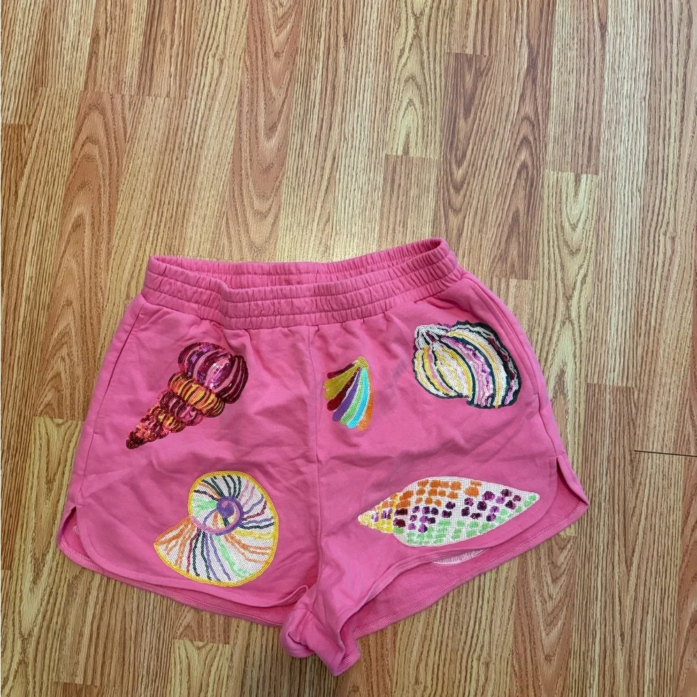 QUEEN OF SPARKLES Pink Seashell Set Large - Picture 5 of 6